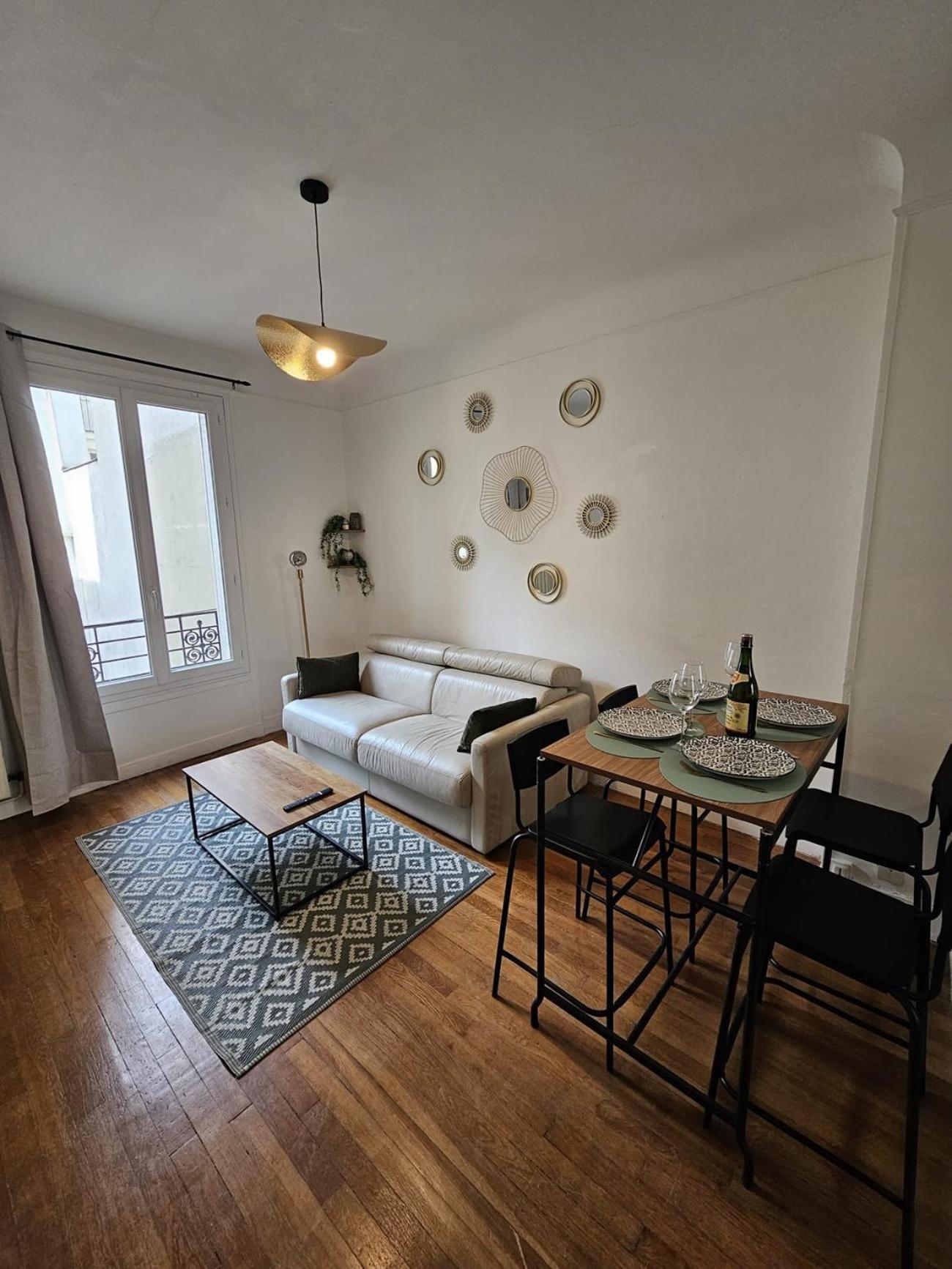 Beautiful 1 Bedroom Flat In Paris 17Th Exteriör bild