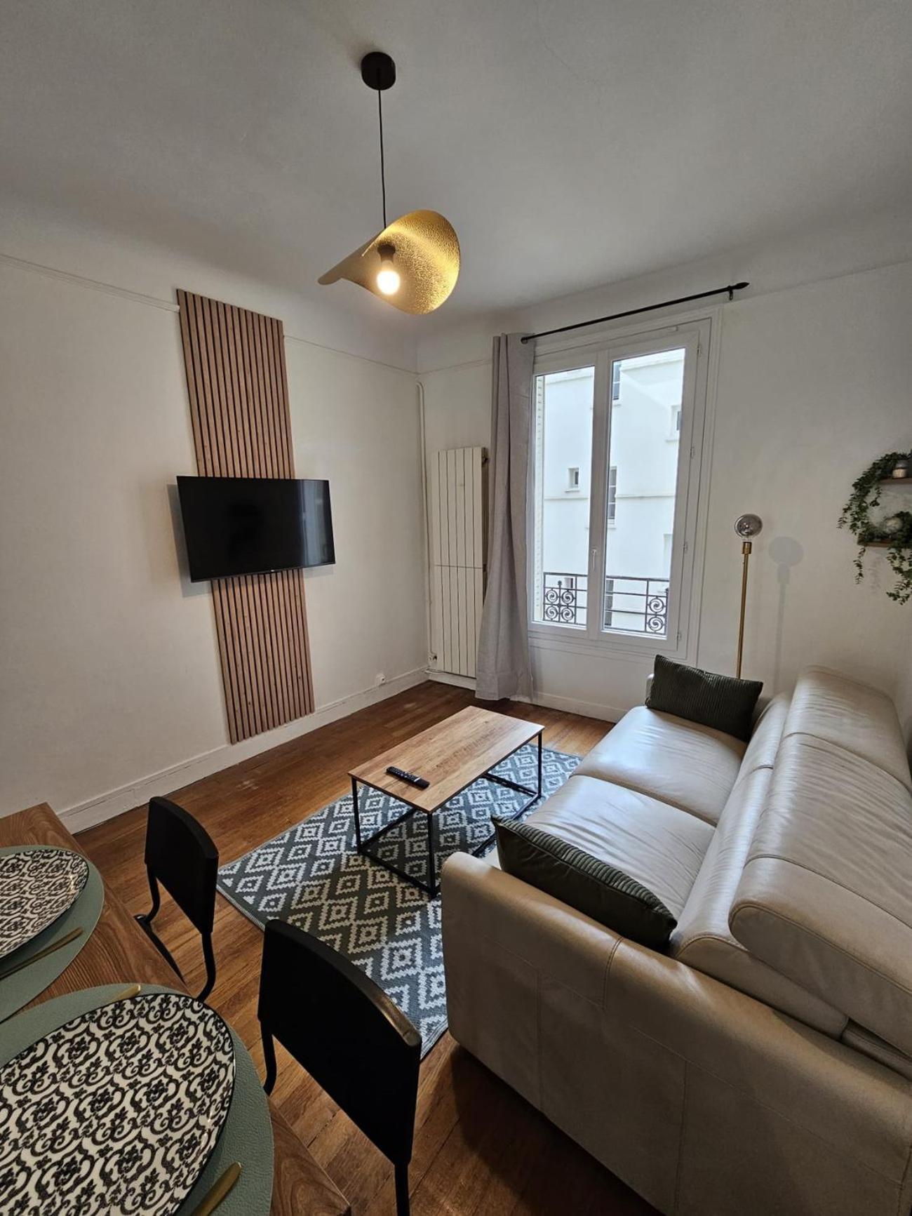Beautiful 1 Bedroom Flat In Paris 17Th Exteriör bild